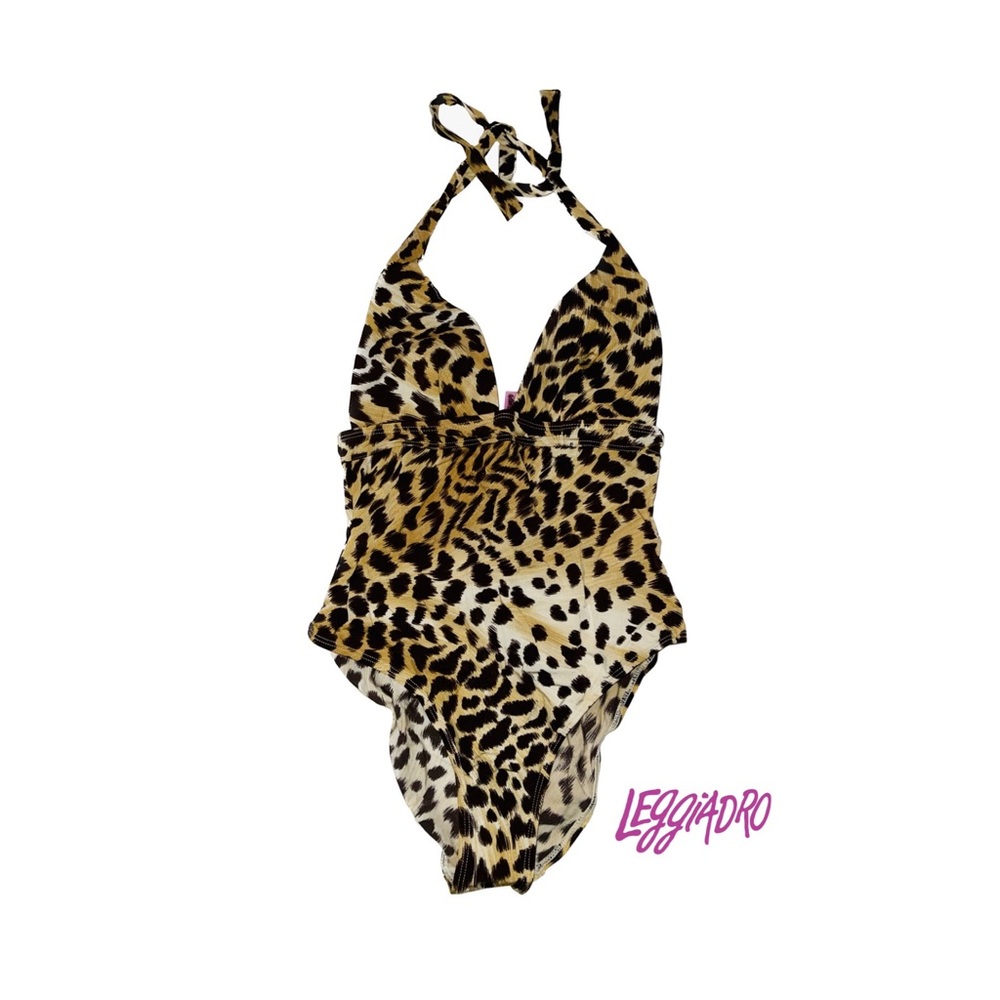 Leggiadro 1 Piece Printed Plunge